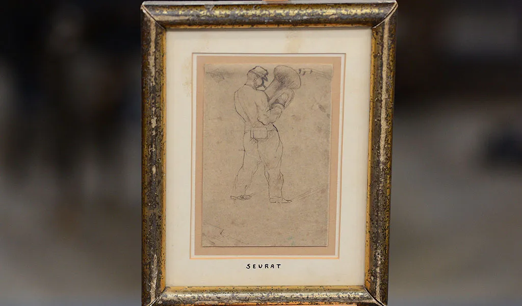 Georges Seurat drawing