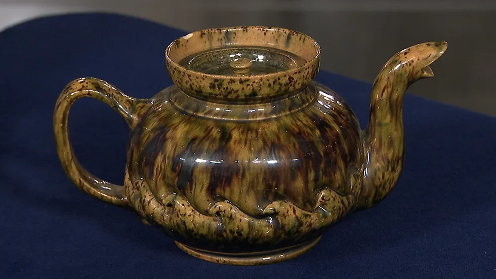 George Ohr Teapot
