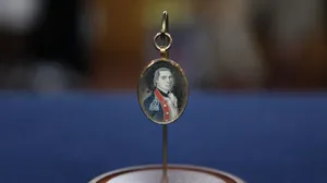 Miniature portrait on ivory