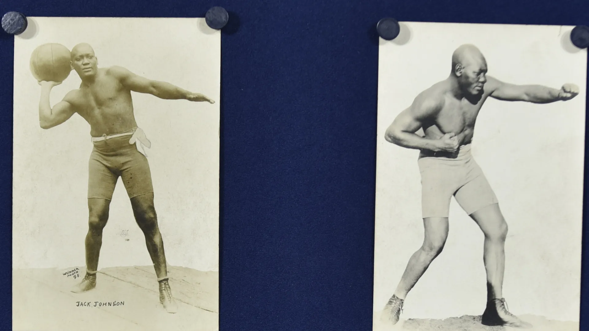 Jack Johnson Real Photo Postcards circa 1910