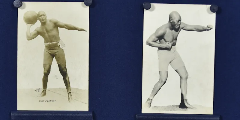 Jack Johnson Real Photo Postcards circa 1910
