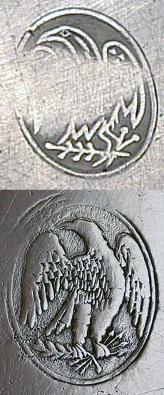 Real and Fake Eagle Mark