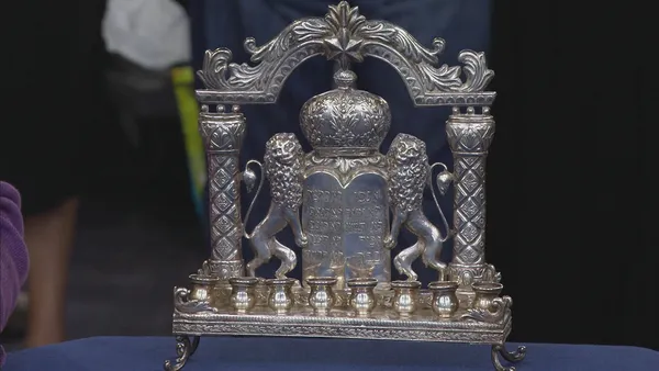 German Hannukah Menorah