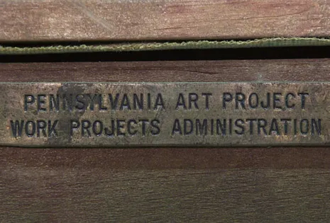 Clear Sign of WPA Art