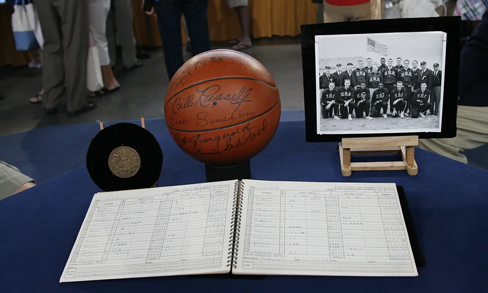 1956 Olympics USA Basketball Memorabilia