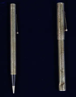 Pens belonging to Amelia Earhart