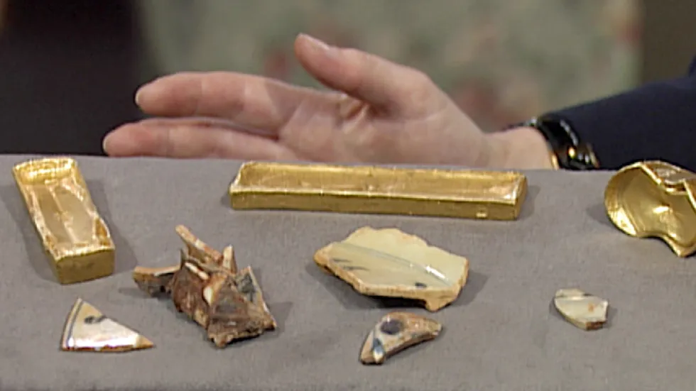Gold and Porcelain