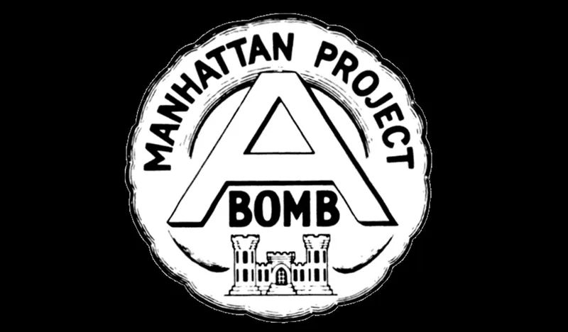 An unofficial service emblem of the Manhattan Project. (Image source: Wikimedia Commons)