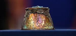 Tiffany Studios Mosaic Inkwell